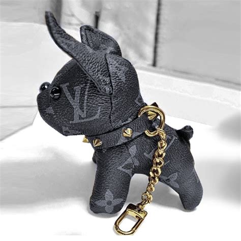 lv bulldog keychain price|louis vuitton keychain.